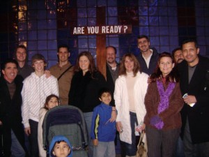 With the Norcal Seedsowers for Project Ezra's Real Gift of Christmas reading in downtown San Jose